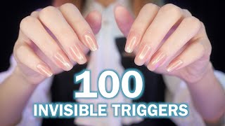 ASMR 100 Invisible Triggers in 8 Minutes  NonStop Tingles [upl. by Thanh]