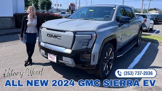 🌟 JUST IN FIRST EVER 2024 GMC Sierra EV Denali Edition 1🌟 Valley GMC  Hilary Wood 📞253 7372036 [upl. by Goda791]