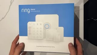 Unboxing Ring Alarm Security System [upl. by Nyleuqcaj133]