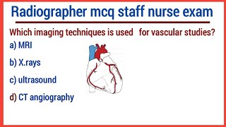 RRB staff nurse exam preparation  staff nurse mcq  radiographer mcq  staff nurse radiology mcq [upl. by Farleigh961]