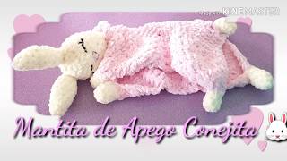 🌺 Mantita de Apego paso a paso Parte 2  🐰 Conejita Amigurumi [upl. by Lebaron]