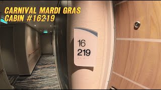 Carnival Mardi Gras Cabin Tour 16219 [upl. by Novat]