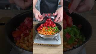 ¡Fideos chinos con carne cuya receta todos quieren saber [upl. by Kacey]