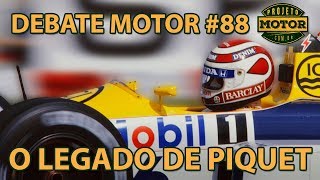 Debate Motor 88 Qual o maior legado de Piquet para o automobilismo [upl. by Munster591]