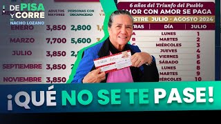 Pensiones del Bienestar revelan fechas de depósitos  DPC con Nacho Lozano [upl. by Steady]