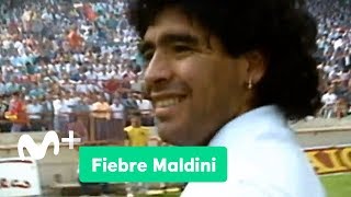 Fiebre Maldini Lo mejor de Maradona  Movistar [upl. by Salchunas]