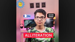 What is an alliteration  Literary devices GCSE  EnglishGrammar Alliteration for kids shorts [upl. by Ennovihc]