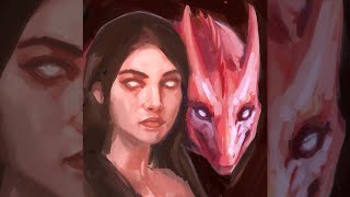 dragon lady speedpaint [upl. by Aicilehp]