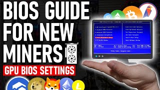 Motherboard BIOS Settings For Mining Rigs [upl. by Yeargain]