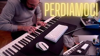 Perdiamoci  Chiara Civello  Piano and bass cover [upl. by Nylirad24]