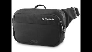 Pacsafe VentureSafe 100 GII Security Waist Pack [upl. by Anerak265]