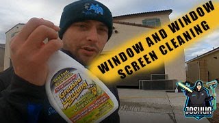 WINDOW AND WINDOW SCREEN CLEANING [upl. by Ulick]