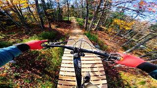 Fall Time Riding in Vermont Is Something Else 🍁 [upl. by Meean]