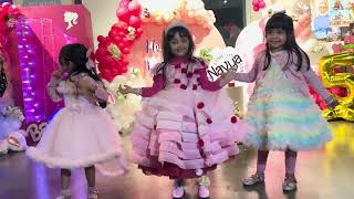 Barbies performance at her bestie Barbie Navya’s Birthday ❤️Performance by Deeanna Navya Shanaya [upl. by Nicoli]