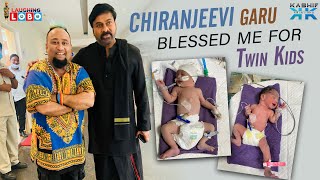 CHIRANJEEVI GARU BLESSED ME FOR TWIN KIDS  Lobo  Lobo Official [upl. by Nyladnek174]