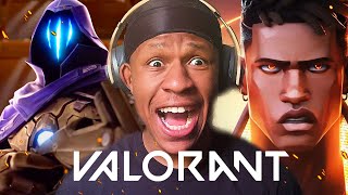 Console Valorant Player Reacts To Every Valorant Cinematics Trailer  Reaction [upl. by Ferullo]