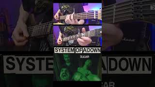 SYSTEM OF A DOWN  Sugar  Guitar and Bass Cover  SOAD systemofadown [upl. by Eiuol]