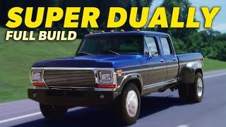 Full Build Adding A 70s Ford Crew Cab To A Dodge Cummins Turbo Diesel Chassis [upl. by Lenad509]