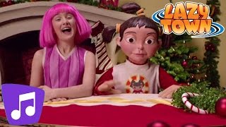 Lazy Town  I Love Xmas Music Video [upl. by Hardej]