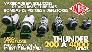 Pulverizadores para café citros e árvores frutíferas IMEP é sucesso pelo Brasil  Turbo atomizadores [upl. by Mitch352]