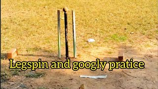 Legspin and googly bowling pratice like subscribe hittingdrills googly legspin spinnercricket [upl. by Sharman]