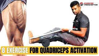 8 variation of quad activation  improve patient knee extension [upl. by Roots]