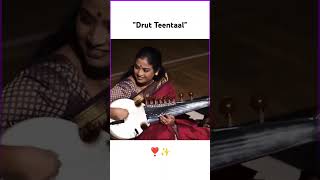 Sarod Recital By Debasmita Bhattacharya ❣️✨ sarod classicalimusic icmtabla shorts [upl. by Riesman]