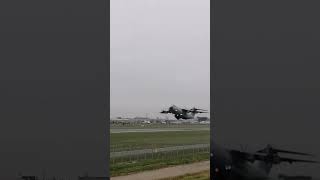 Luftwaffe German Airforce Airbus A400M Takeoff from TLL EETN aviation airbus planespotting [upl. by Ricketts]