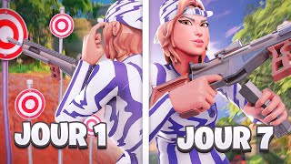 VOICI LENTRAINEMENT qui MA PERMIT de DEVENIR un JOUEUR PRO en 7 JOUR sur FORTNITE [upl. by Eednam266]