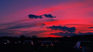 The Most Relaxing Sunset Drive  4k Aesthetic  Ultra HD [upl. by Wojcik]