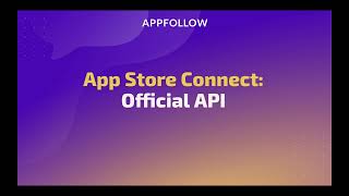 App Store Connect Official API [upl. by Somar585]