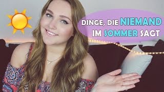 DINGE die NIEMAND im SOMMER sagt  AnnaXO 2015 [upl. by Pirbhai]