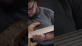 Insane Bass Solo Run by Gospel Bassist Matt Ramsey [upl. by Adyahs]