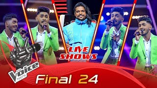 Sasindu Raveen  Nurawani නුරාවණී  Live Shows  Final 24  The Voice Teen SL [upl. by Assela571]