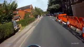 Honda Hornet 900 Near miss [upl. by Aisinut]