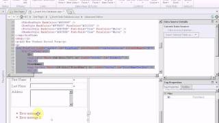 SharePoint Designer 2010 Tutorial How to Insert Data into a Database Easily and Quickl [upl. by Letisha]