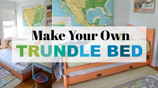 DIY Trundle Bed [upl. by Nivlag476]