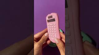 Calculatrice de poche Liderpapel [upl. by Sleinad]