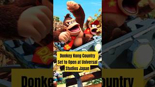 Donkey Kong Country Set to Open at Universal Studios Japan [upl. by Taryne811]