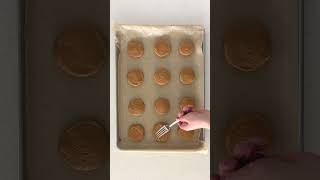 2 Ingredient Peanut Butter Cookies [upl. by Narmi35]