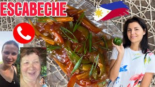 ESCABECHE🐠🇵🇭 My family is in the Philippines3 weeks later❤️ [upl. by Coumas]