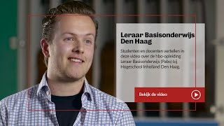 Inholland  Leraar Basisonderwijs Pabo Den Haag Studenten en docenten over de opleiding [upl. by Sheaff]