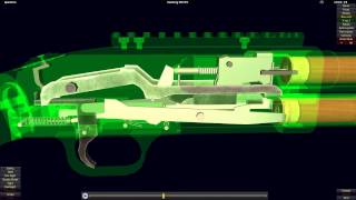 How Pump Action Firearms Work Mossberg 500 [upl. by Hanser]