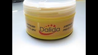 Dalida  Plenty Carnauba Paste Wax  Pasta Cila [upl. by Nitaj]