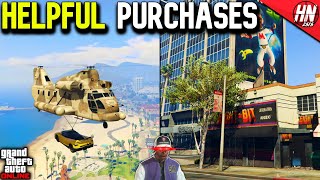 10 MOST HELPFUL Things You CAN BUY In GTA Online [upl. by Lundeen]