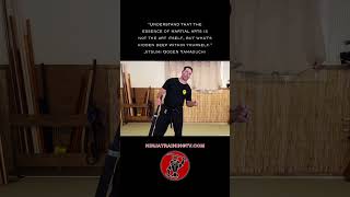 Intermediate Hanbo Form Kote Gaeshi shorts ninja samurai martialarts [upl. by Staw830]