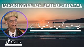 What is Baitul Khayal   Alwaez Rai Abu Ali Missionary [upl. by Annauqahs560]