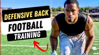 Defensive Back Training Drills amp Technique [upl. by Hassett]