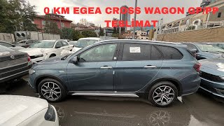 SIFIR KM EGEA CROSS WAGON 16 DCT LOUNGE GPPP BAYİDEN TESLİM ALDIK [upl. by Ordnasil]