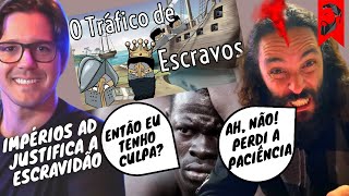 FALSO CANAL DE HISTÓRIA CULPA AFRICANOS PELA ESCRAVIZAÇÃO COLONIAL  REACT AO IMPÉRIOS AD [upl. by Enuahs]